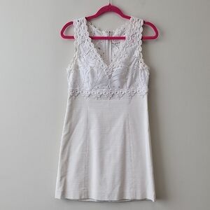Lilly Pulitzer White Lace Mini Dress